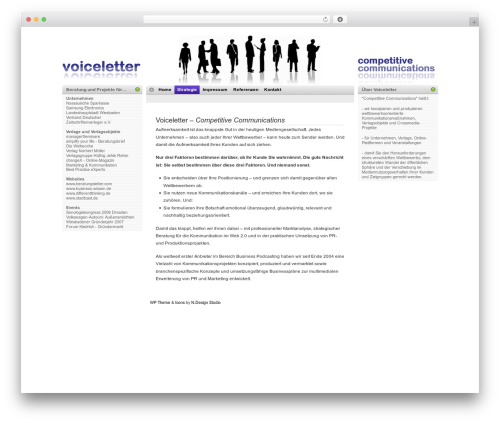 Google mp3 audio player WordPress plugin - voiceletter.de
