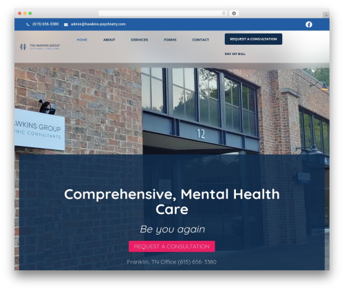 Pofo addons WordPress plugin - hawkinspsychiatricgroup.com