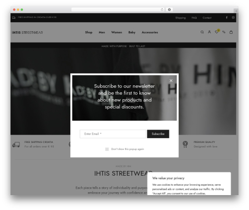 Razzi addons WordPress plugin - ihtis-streetwear.com