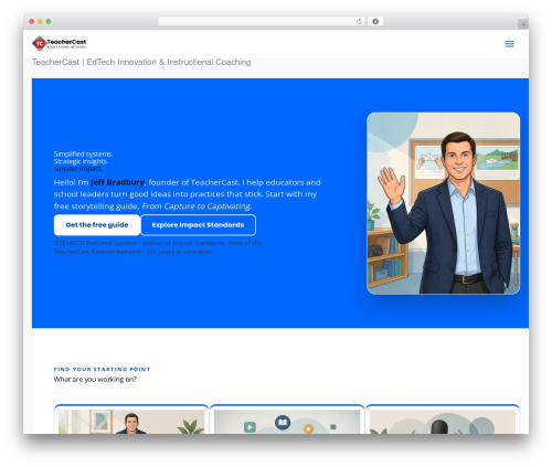 Ai WordPress plugin - teachercast.net