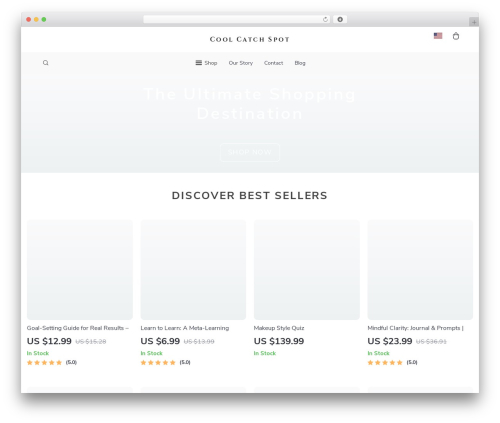 Botticelli best WooCommerce theme - coolcatchspot.shop
