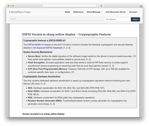 Hestia WordPress theme - amarketplaceofideas.com