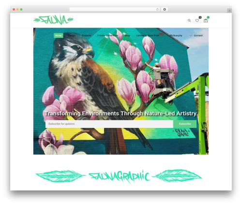 pinkmart WordPress theme - faunagraphic.com