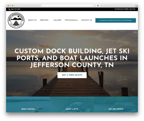 Reach Local theme WordPress - smokymountaindock.com