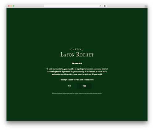 Theme WordPress theme - www.lafon-rochet.com
