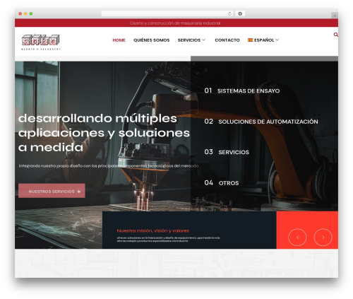 WordPress theme constim - sabomachinery.com