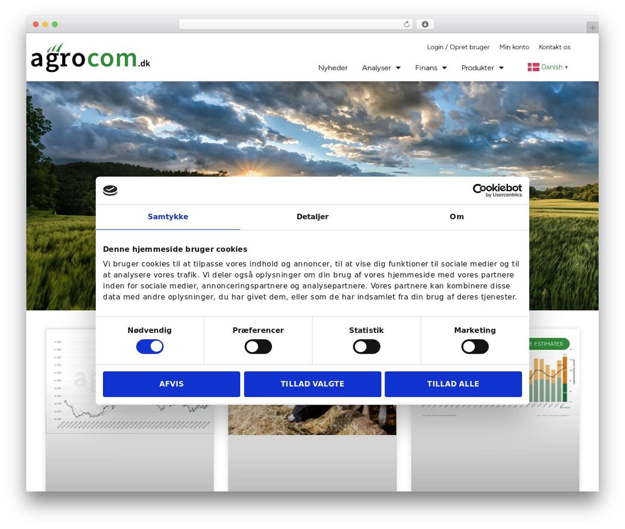 WordPress theme Hello Elementor - agrocom.dk