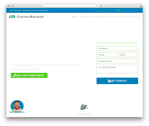 Majestic before after image WordPress plugin - dgcustombuilders.com