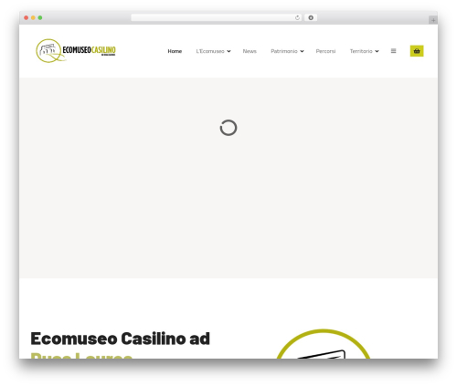 CitadelaWP WP theme - www.ecomuseocasilino.it