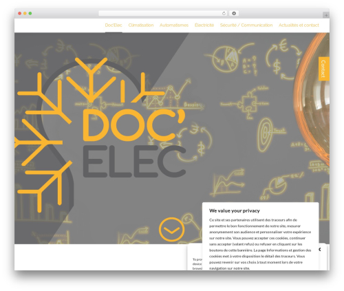 Com'On TEMPLATE WP theme - climatisation-beaucaire.fr