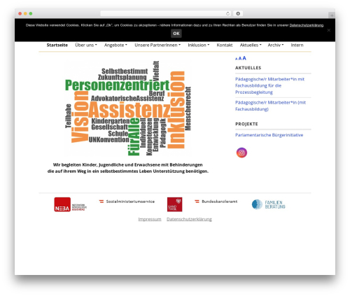 Daniela theme WordPress - vianova-austria.at