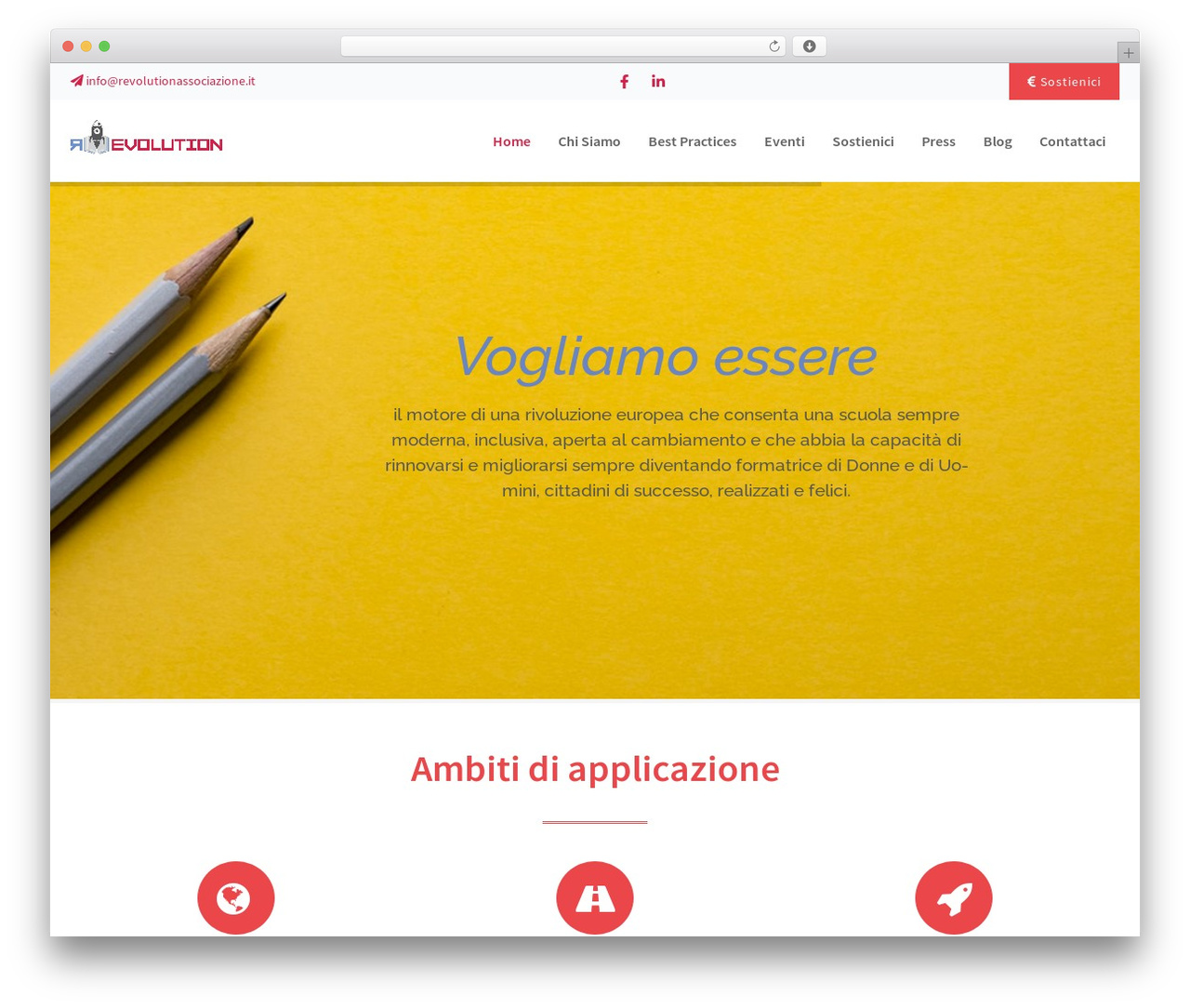 Dynamism premium WordPress theme - revolutionassociazione.it Dynamism premium WordPress theme - revolutionassociazione.it
