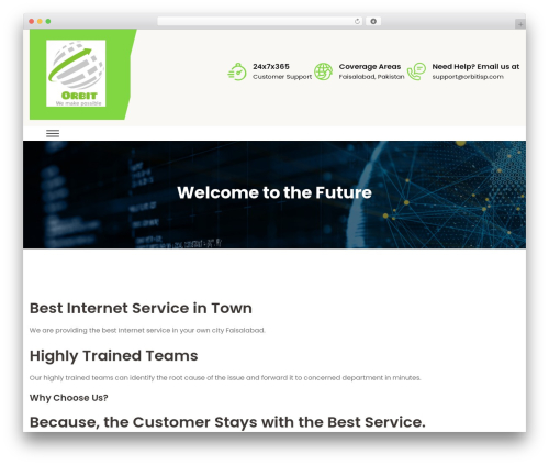 Easton WordPress theme - orbitisp.com