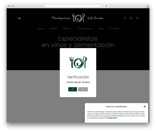 Fastest age verification WordPress plugin - loliarrieta.es