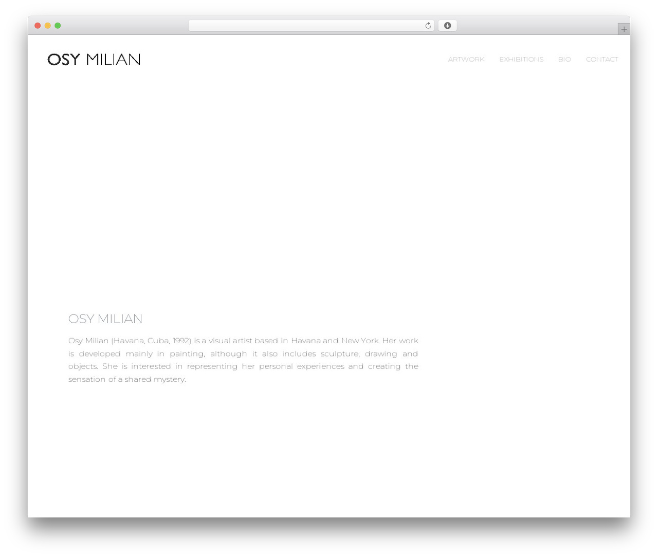 Snow WordPress theme - osymilian.com