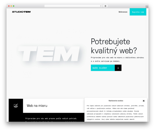 Studio TEM WordPress theme design - www.studiotem.com