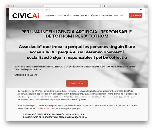 Theme WordPress Association - civicai.cat