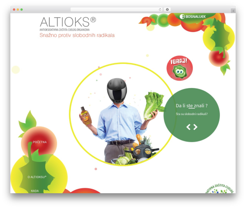 Theme WordPress DecomTheme - altioks.ba