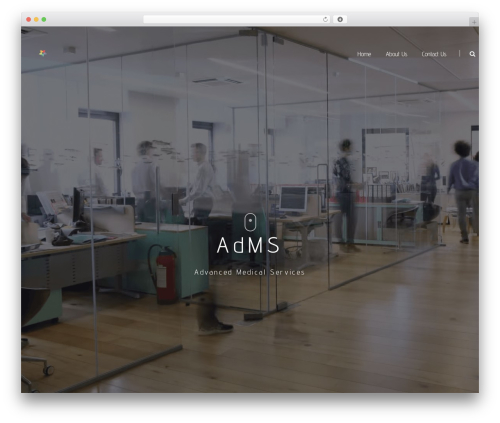 Theme WordPress Pheromone - adms.co.uk