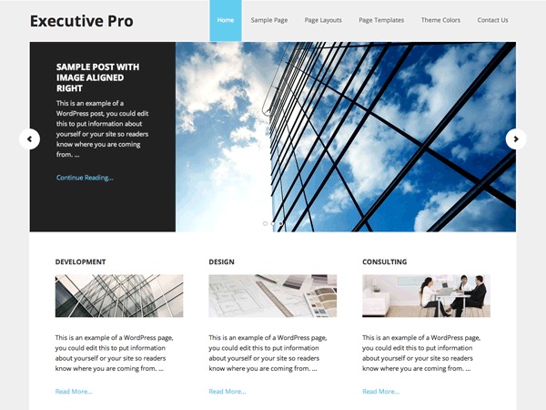WordPress theme MoMM2.0 Mobile Responsive Theme
