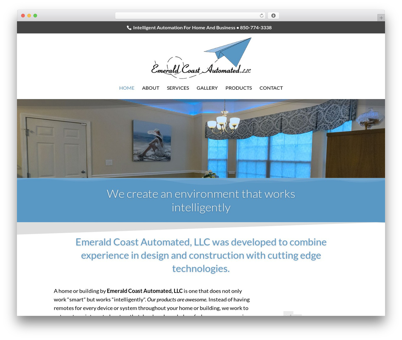 WordPress website theme Divi - emeraldcoastautomated.com