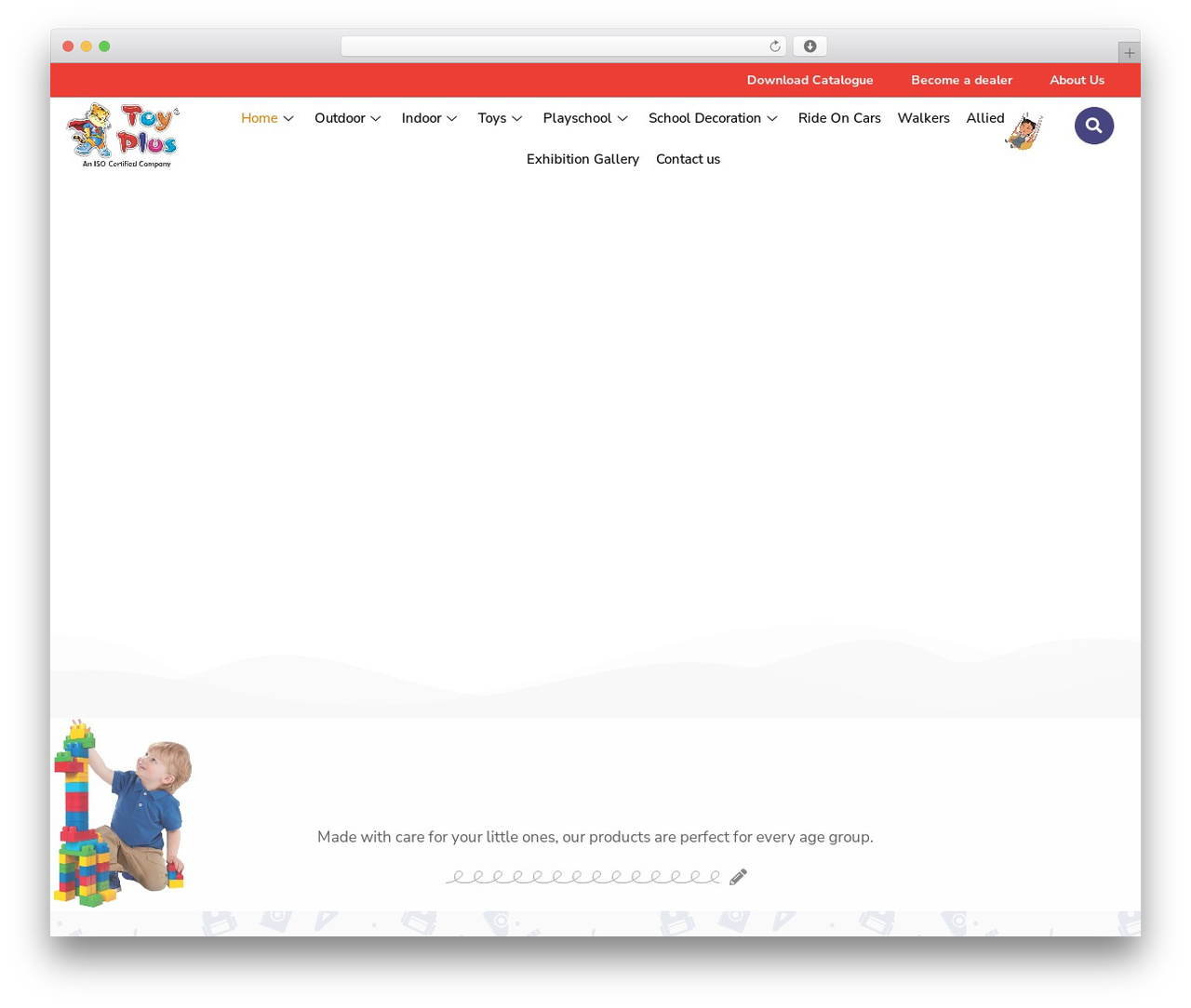 WordPress website theme Hello Elementor - toyplus.org