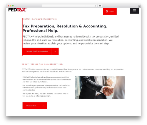 WP theme Quickcash - federaltaxinc.com