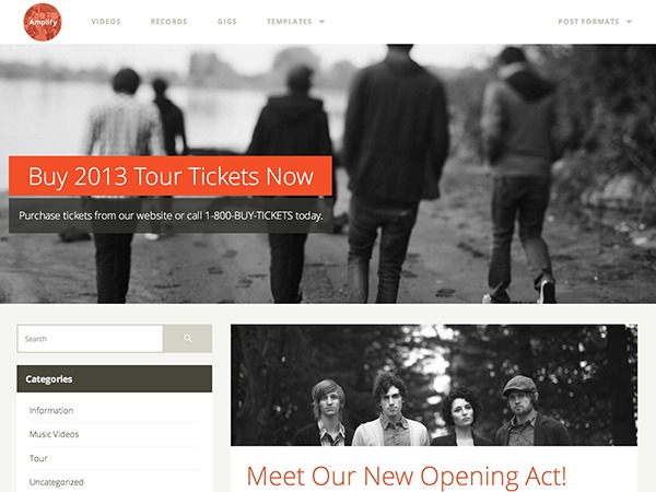 Amplify Theme WP theme by MMS
