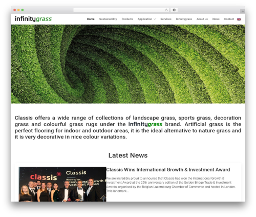 Breakdance Zero Theme top WordPress theme - infinity-grass.com