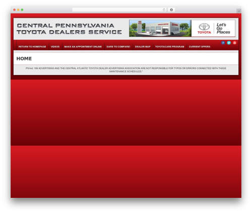 Darwin WordPress theme design - tdacentralpaservicesschedules.com