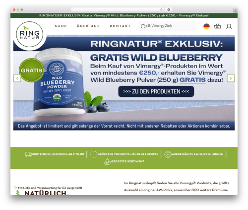 LEMONTEC Gutenberg Framework WordPress theme - ringnaturshop.com