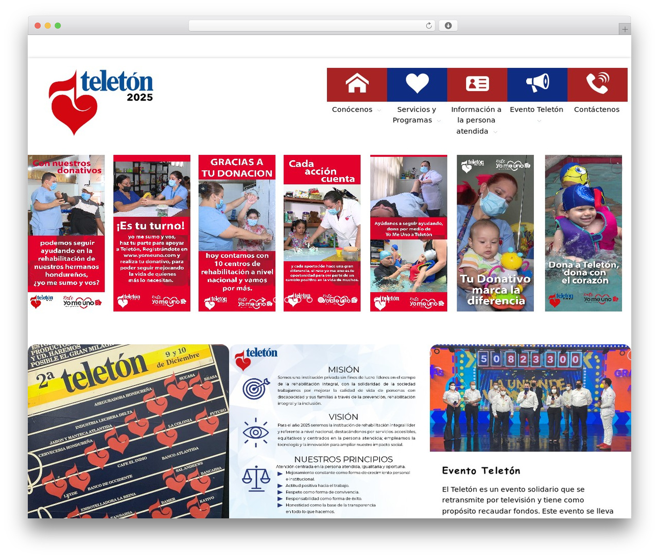 Second touch WP theme - teleton.org.hn Second touch WP theme - teleton.org.hn