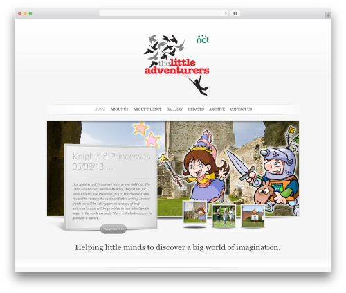 SimplePress top WordPress theme - thelittleadventurers.co.uk