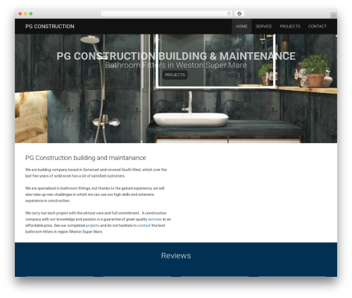 Theme WordPress MaterialWP - pgconstructionwsm.com