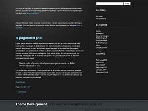 Theme WordPress MNML by Ian Stewart