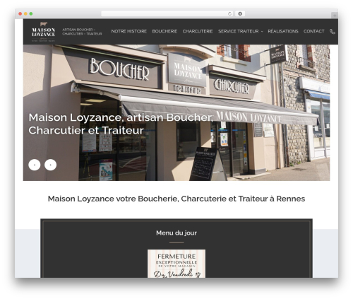 Theme WordPress Start Bâtiment - maison-loyzance.fr