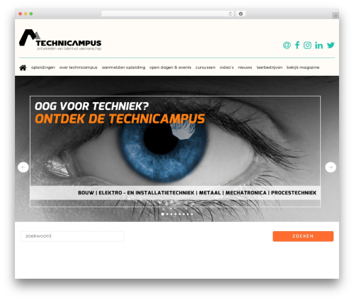 Theme WordPress Technicampus - technicampus.nl