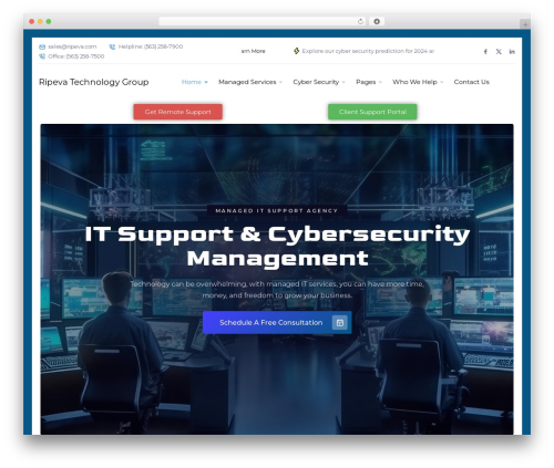 WordPress theme BRITO - rtgnow.com