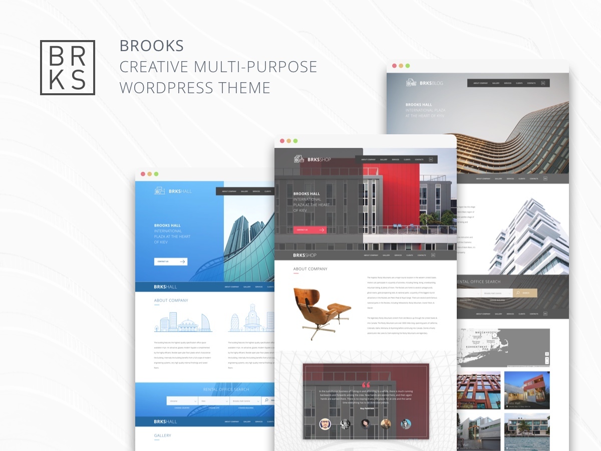 WordPress theme Brooks by ION Digital