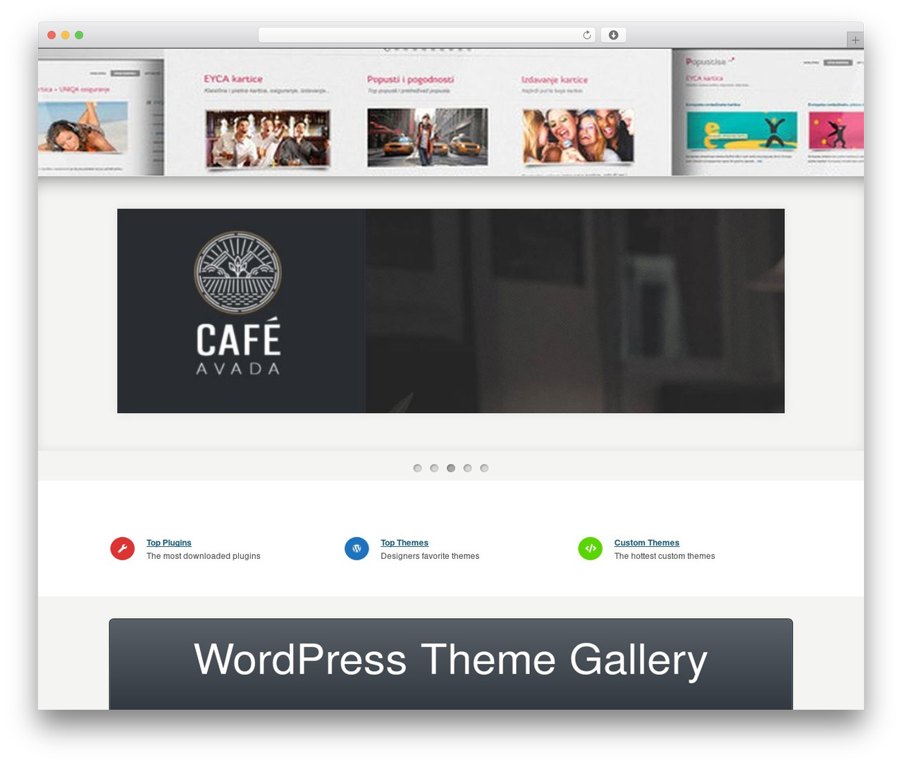 WordPress theme Karma - themerewards.com