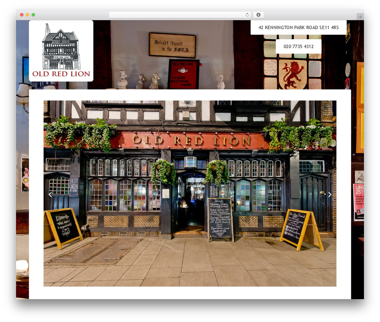 WordPress theme Trestle - theoldredlion.com WordPress theme Trestle - theoldredlion.com