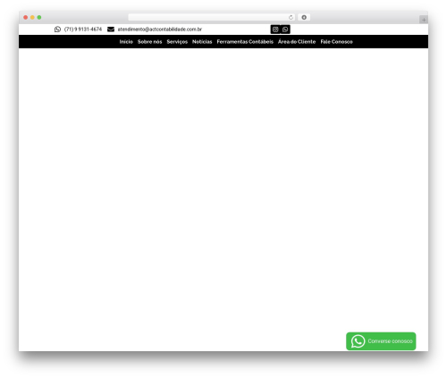 WordPress theme Websim - actcontabilidade.com.br
