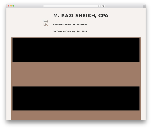 WordPress website theme Beaver Builder Theme - razicpa.com