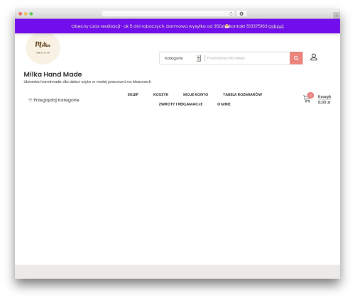 Zigcy Lite WordPress theme - milkahandmade.pl Zigcy Lite WordPress theme - milkahandmade.pl