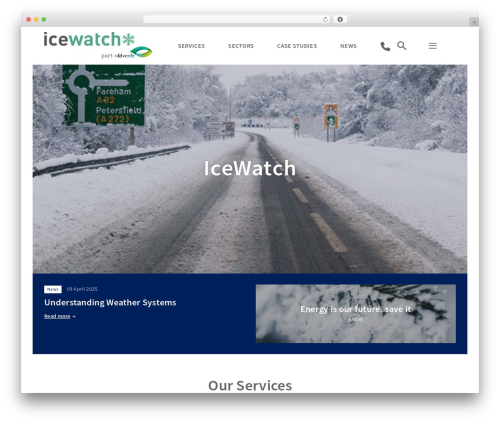 BTL best WordPress theme - icewatch.co.uk