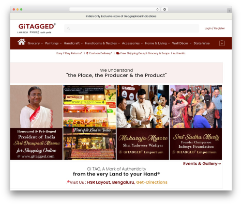 Shoptimizer WordPress store theme - www.gitagged.com