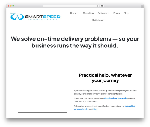 WordPress theme ThemeBuilder Theme - smartspeed.co.uk