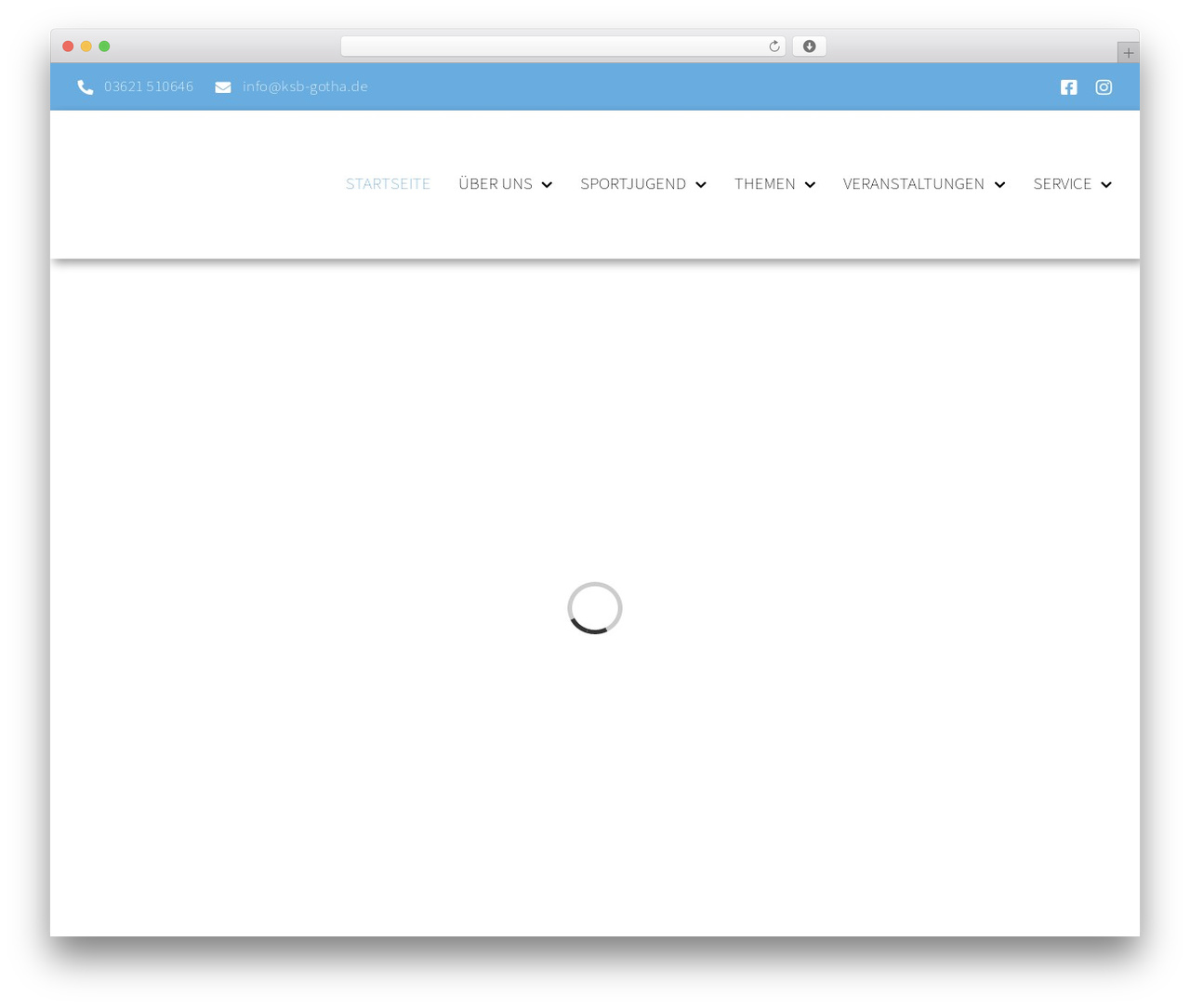 Avada theme WordPress - ksb-gotha.de