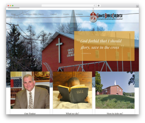 Best WordPress theme Divinity - gracebiblechurchwmt.org