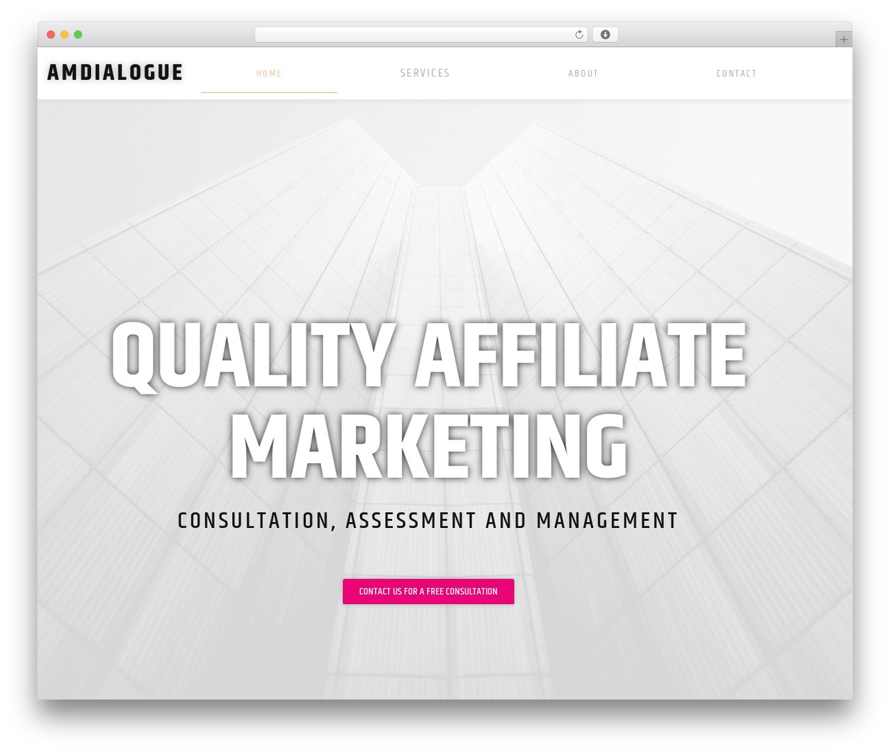Best WordPress theme Sequential - amdialogue.com